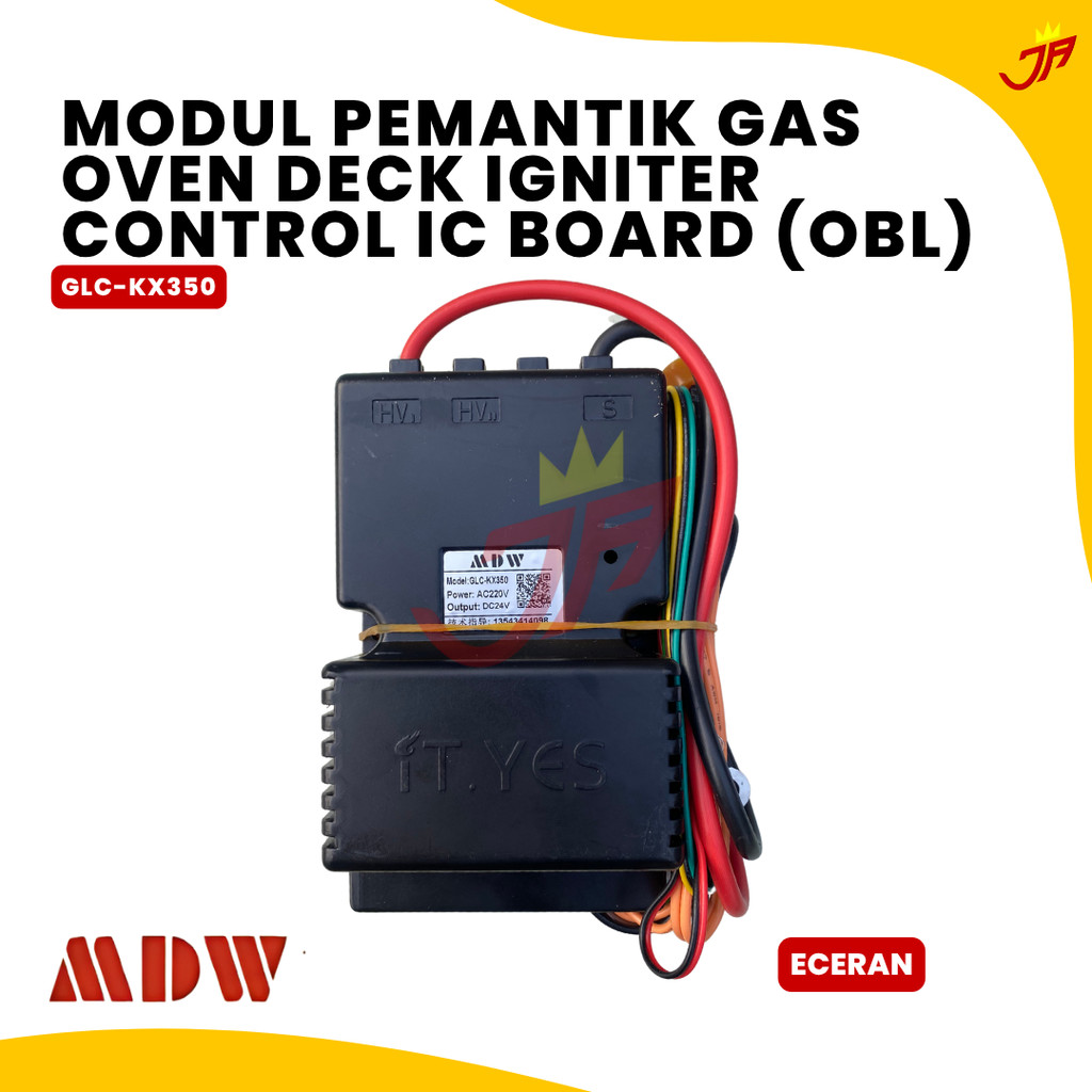 MDW OBL Oven / Modul Pemantik Gas Oven Deck Igniter Controller IC Board GLC-KX350