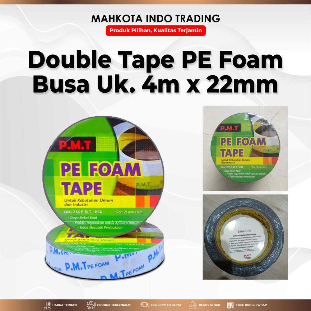 

double Tape PE FOAM Busa 20mm x 4 Meter