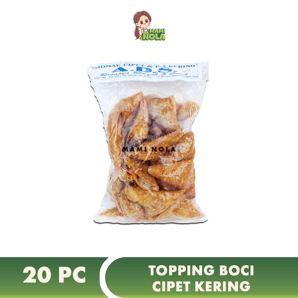 

Cipet Kering Siomay Segitiga Khas Garut topping Baso aci dan Seblak Prasmanan