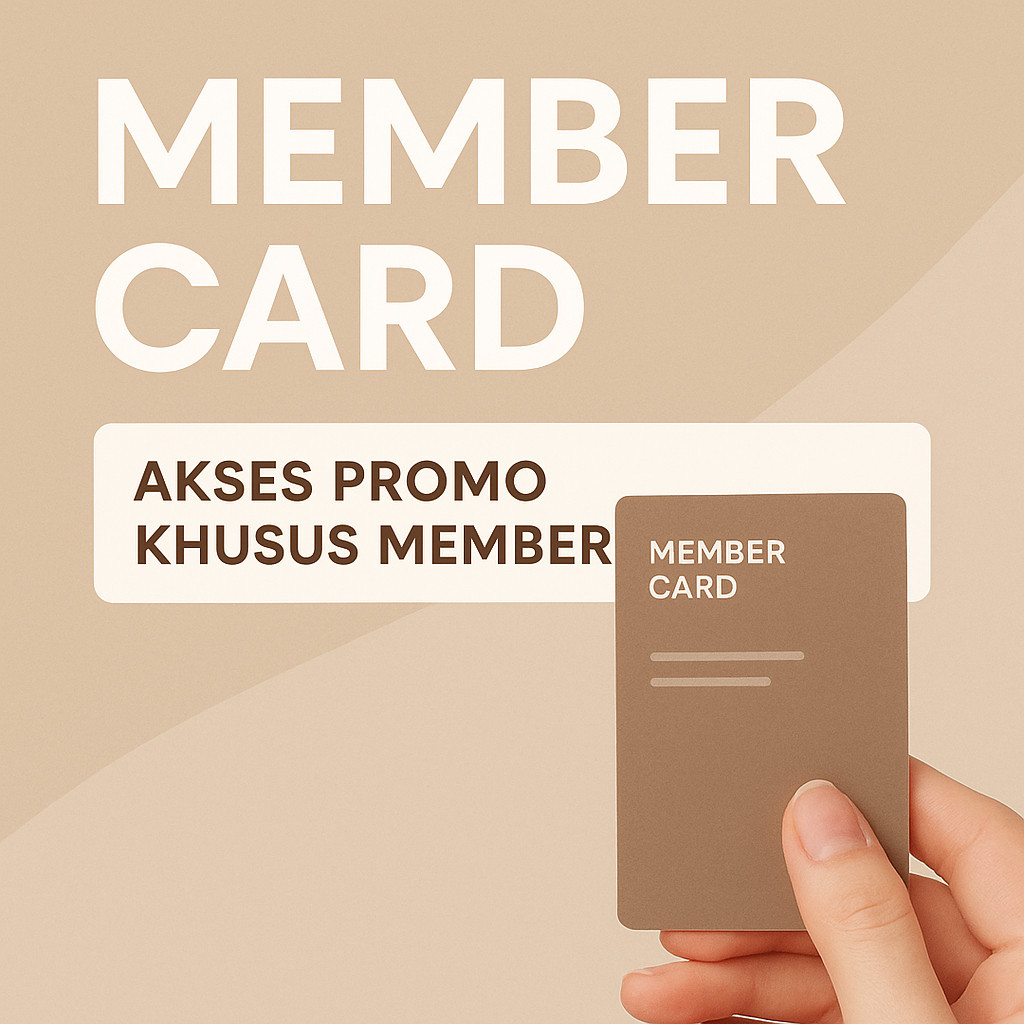 

Member Card Membership Promo Khusus