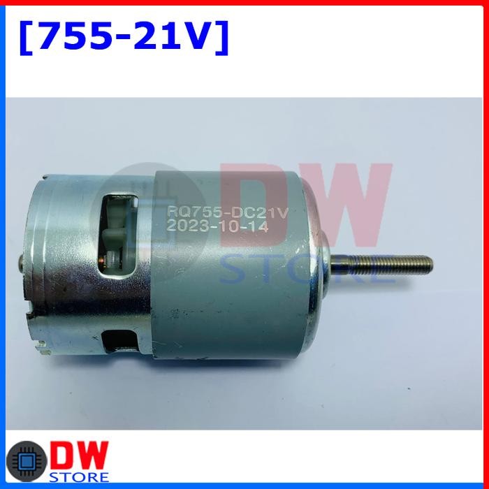 Dinamo DC Motor RS-755 755 12V 21V Mesin Potong Rumput Lawn Mower - 755-21V