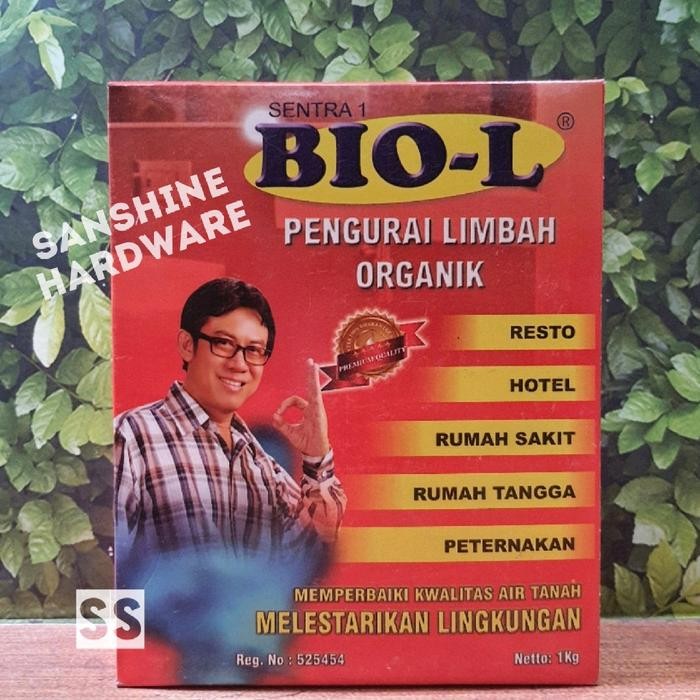 BIO L 1kg Kuras WC Tanpa Sedot Pengurai WC Limbah Organik Pembersih WC