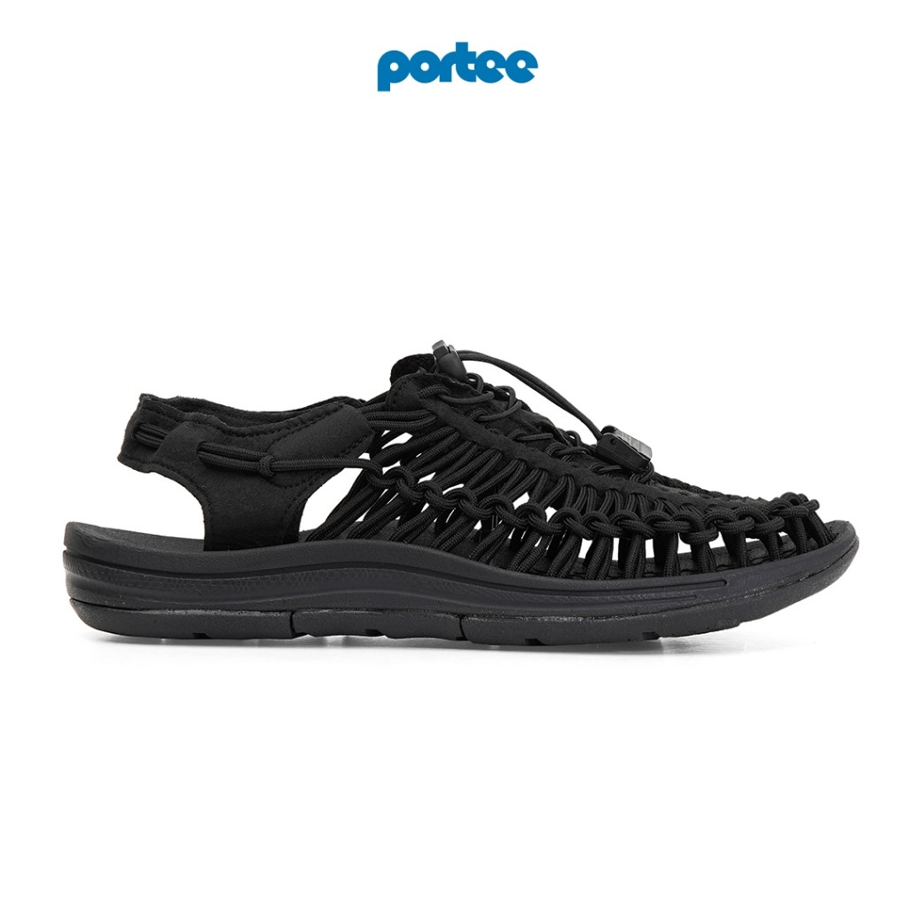 PROMO Sandal Pria Portee Goods Loom Sandal Pria Black