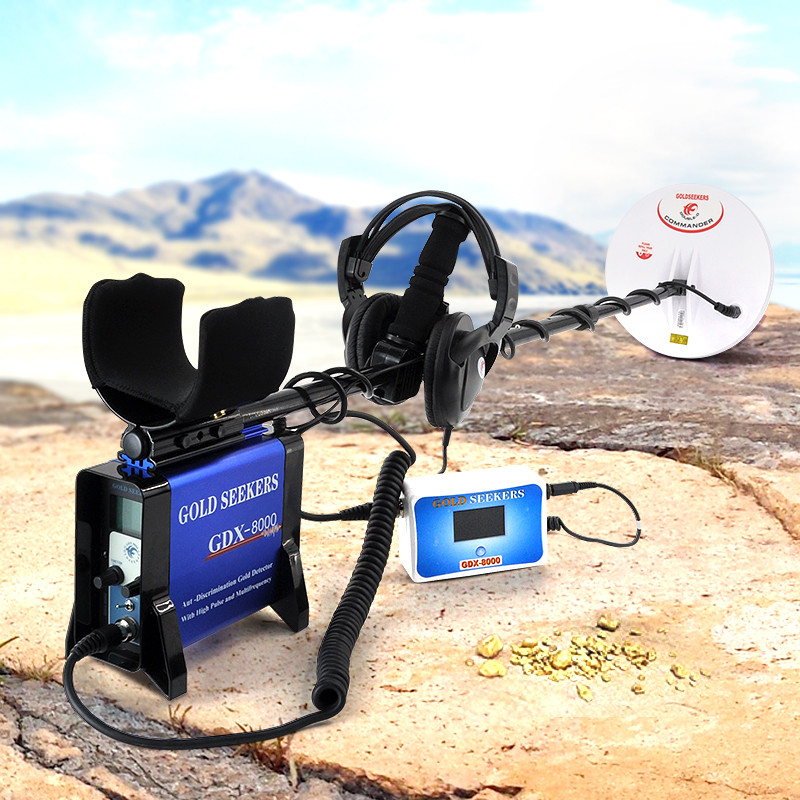 Original Metal Detector Newest Update GDX8000 Underground Metal detector Gold Finder Special Archaeo
