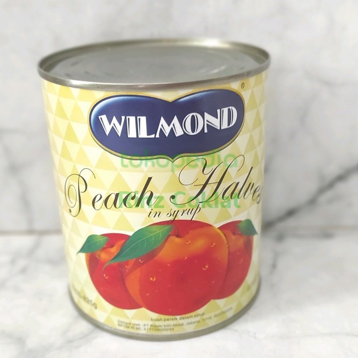 

New Arrival Wilmond Peach Halves in Syrup Canned Peach Kaleng 825gr