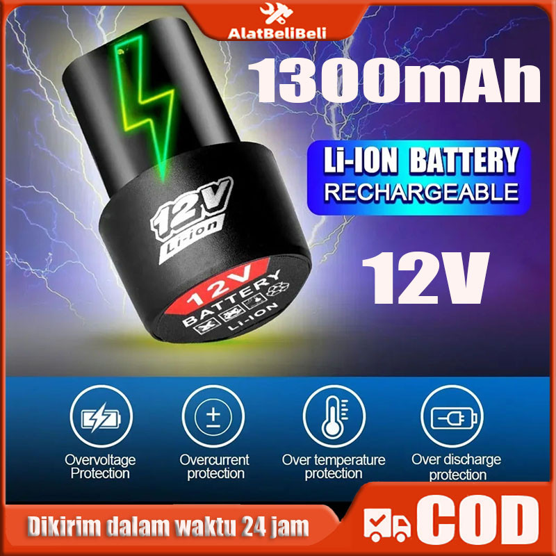 Batre Lithium 12Volt Baterai Mesin Pemotong Rumput Jet cleaner Baterai 12v Cordless Battery Batre Un