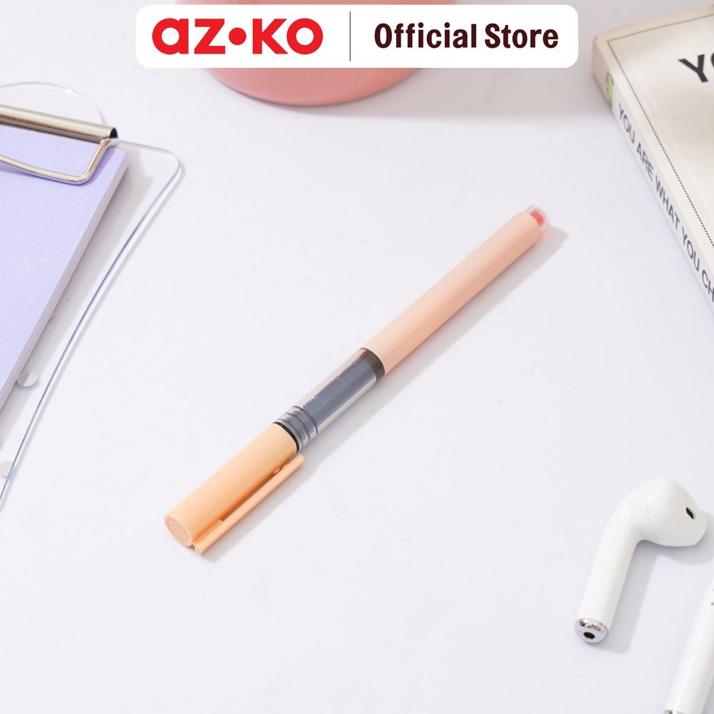 

AZKO Ataru Pulpen Pink Rainbow Series Pena Perlengkapan Menulis Bolpoin Set Alat Tulis Lucu Stationery