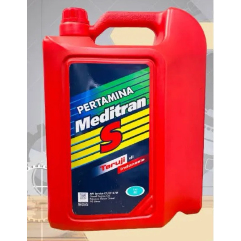 OLI MESIN MEDITRAN SAE 40 10LITER