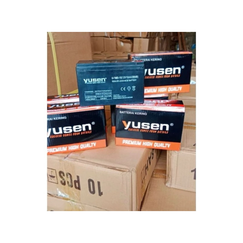 AKI BATERAI 12V 10AH/20HR SPRAYER GENSET MAINAN MOBIL MOTOR LISTRIK