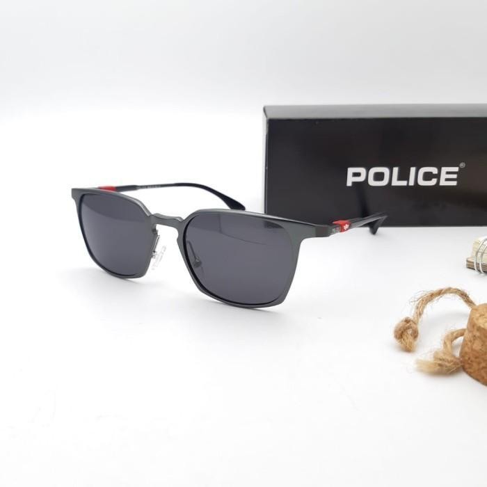 KACAMATA SPORT PRIA POLICE 1809 LENSA POLARIZED PREMIUM FRAME TITANIUM