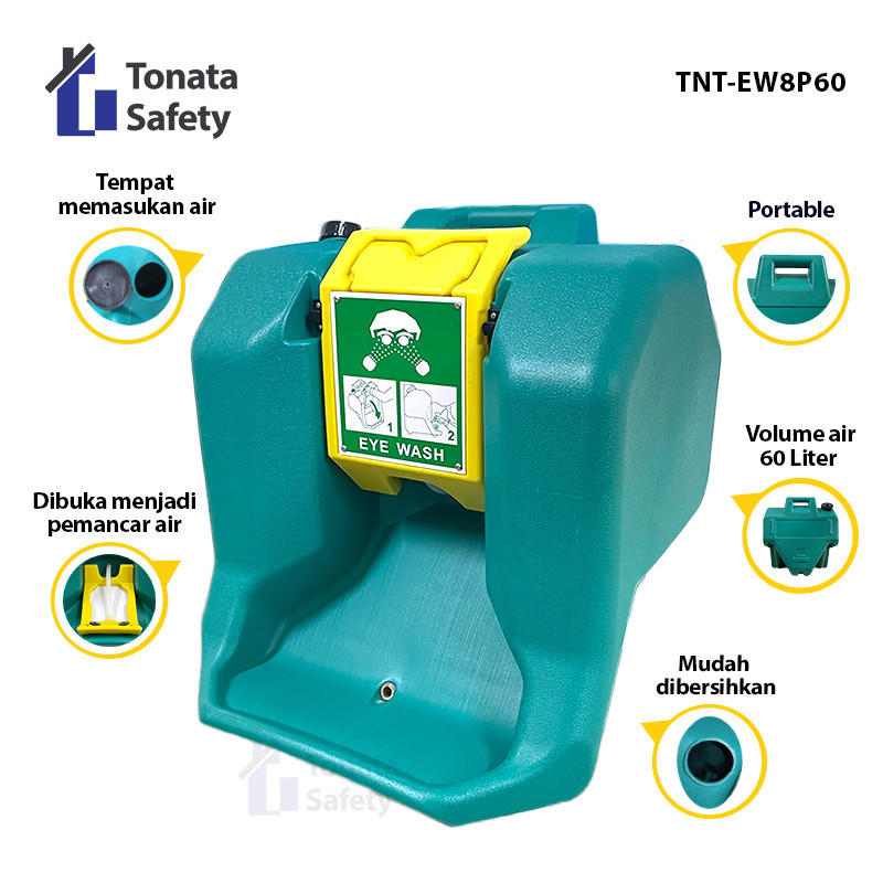 Tonata Emergency Eye Wash Portable 60L