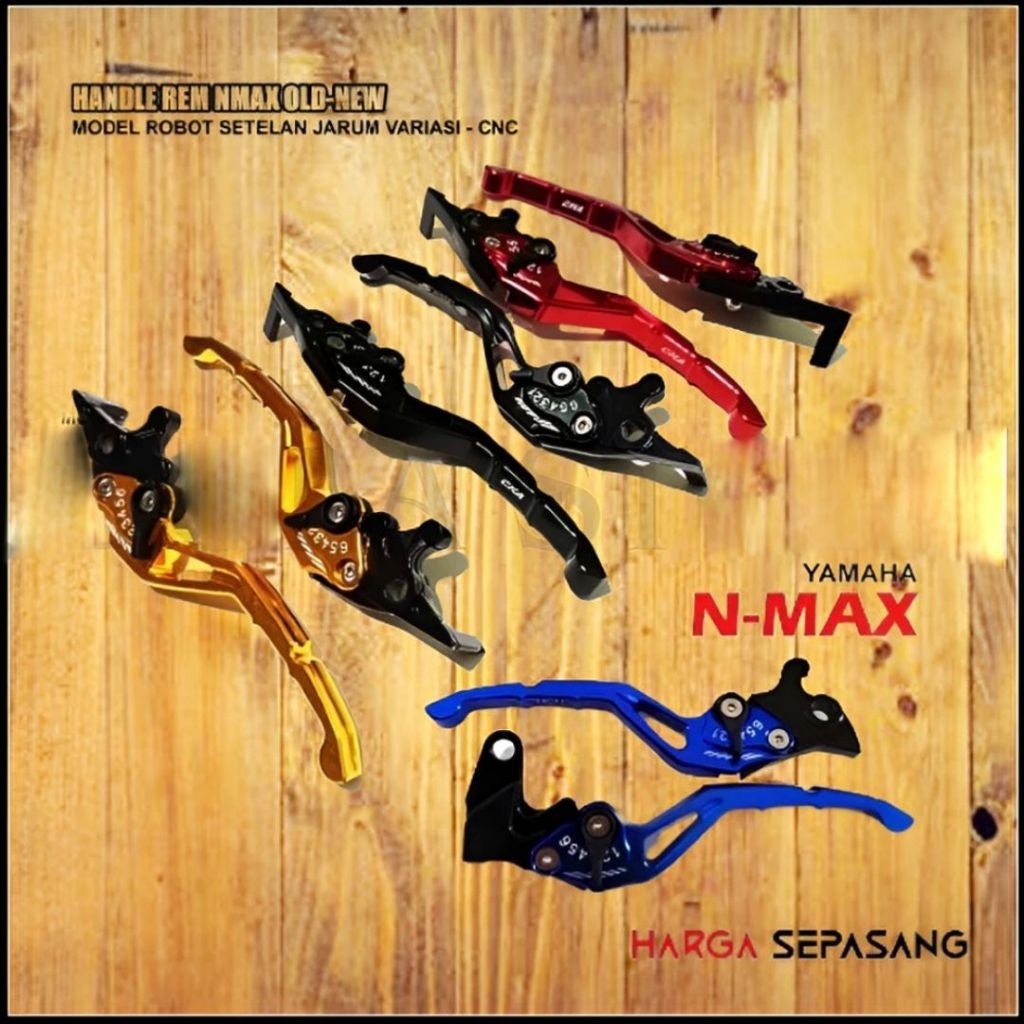 Handle Rem Nmax 155 CNC Gagang Tuas Hendel Rem Motor N Max Setelan Jarum Variasi Accesories Motor