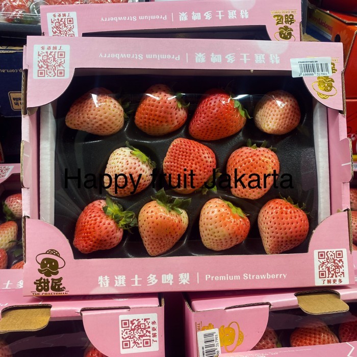 

Promo Strawberry fresh pink premium | Buah strawberry pink Blush Box