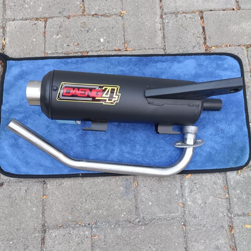 Daeng sai4 Exhaust pipe for Mio sporty/125 Click125/150 All. new beat Soulty Genio Beat carb/fi  Sou