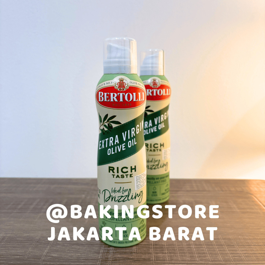 

Bertolli Olive Oil Extra Virgin Spray (145 ml) | Minyak Zaitun