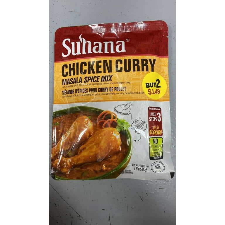 

Suhana Chicken Curry Mix 80g
