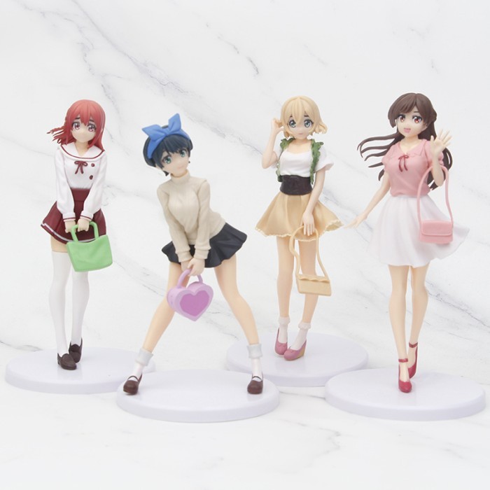 action figure anime rent a girlfriend Mizuhara chizuru asami nanami