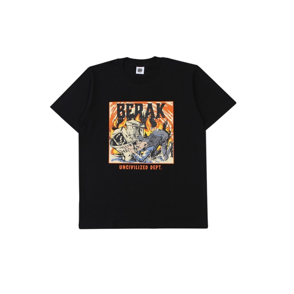 [Promo & Barang Ready] Berak 9420 Tshirt RUSMEN| pria dan wanita unisex | oversized  | original kaos