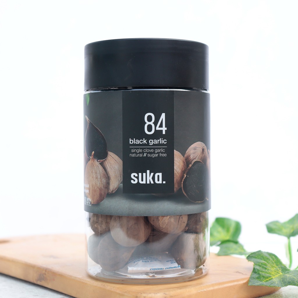 

200G Fermented Black Garlic bawang putih tunggal - SUKA ORGANIC