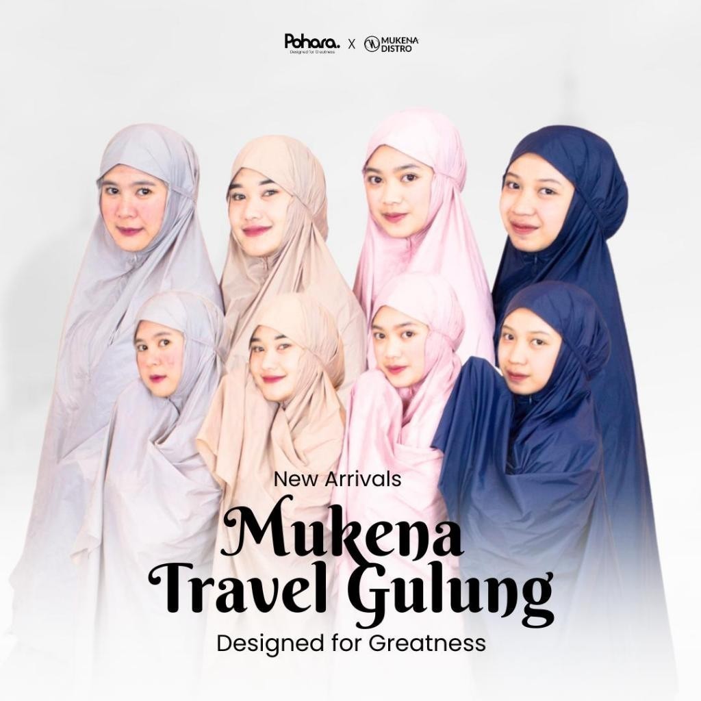 Mukena Distro Mukena Travel Mini Bahan Premium Parasut Korea Mukena Travel Mini Parasut Premium Polo