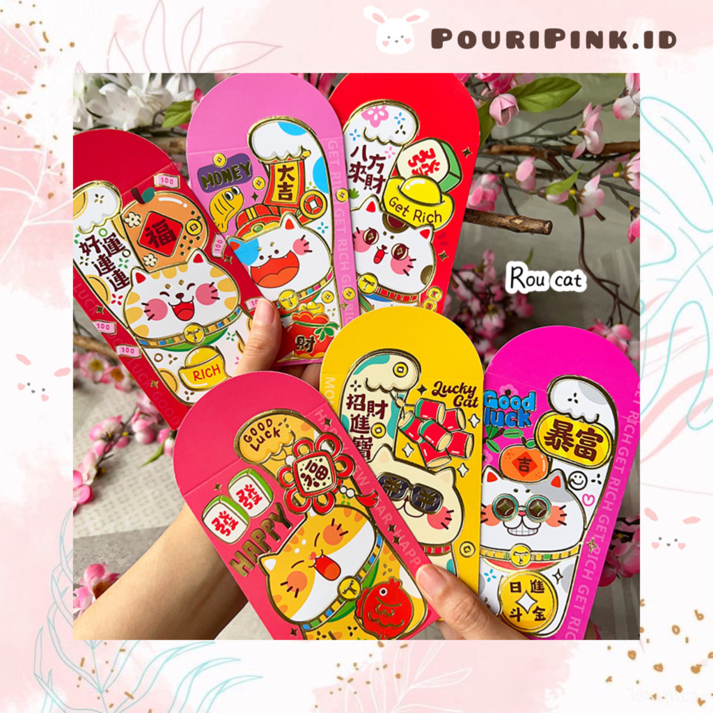 

Angpao Imlek 2D Ular dan Netral 2025 Ukuran S isi 6 pcs Tahun Baru Sincia Shio Snake Amplop Merah Angpau Uang Chinese 2 Dimensi Atk Banjar Martapura Mtp PouriPink.id