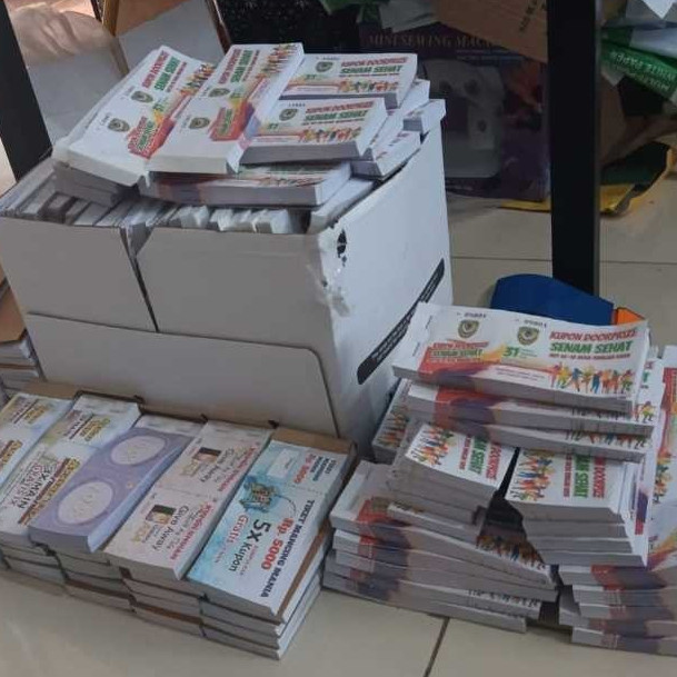 

CETAK KUPON KARCIS TIKET VOUCHER UNDIAN PARKIR JALAN SEHAT WISATA EVENT 17AN GRATIS LUBANG SOBEKAN