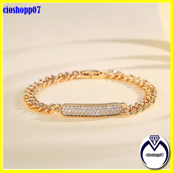 Gelang emas asli 24k lapis emas mudah kadar 17,7 anti karat (ada surat toko)