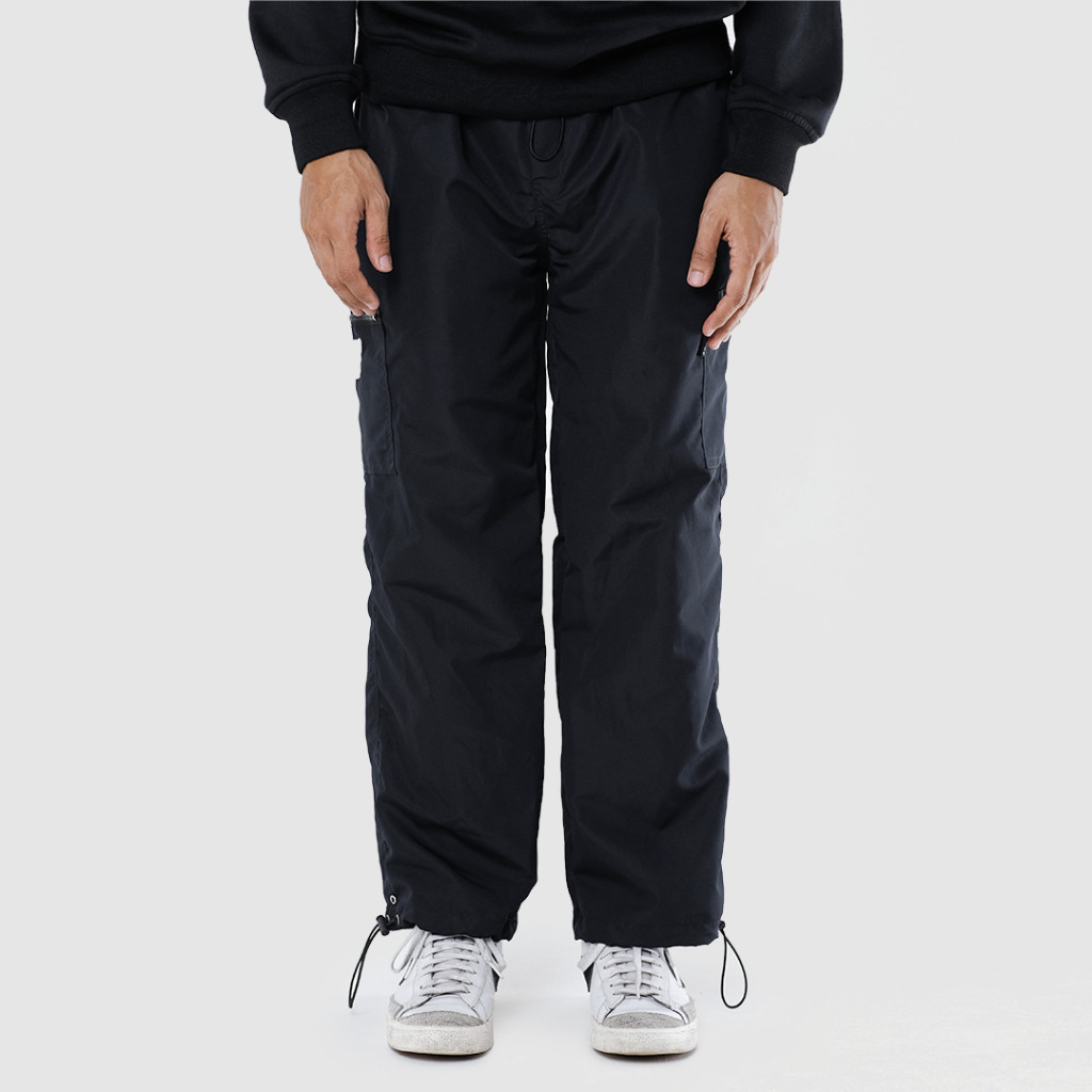 DG78JY Fairgoods Trackpants Loose Fit Gramic Black