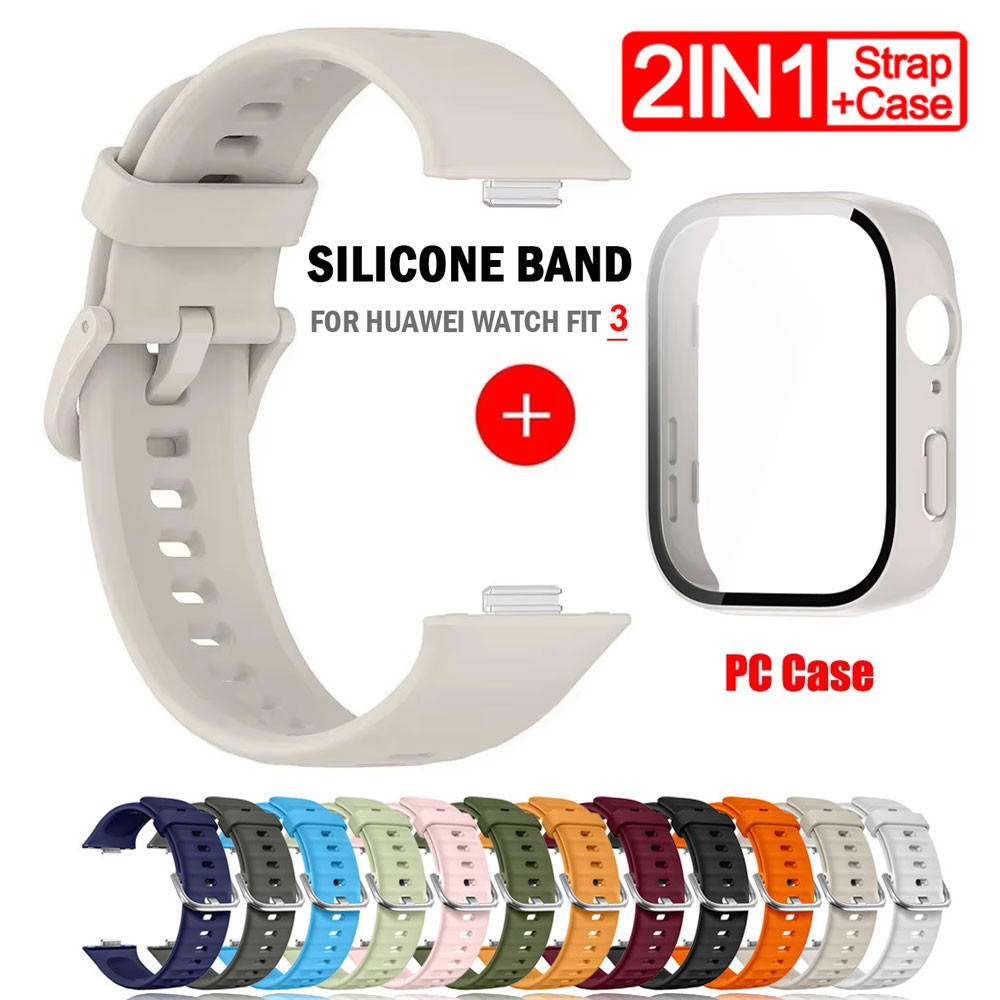 Silicone Strap For Huawei Watch Fit 3 Strap Replacement Band For Huawei Watch Fit3 Strap For Huawei 