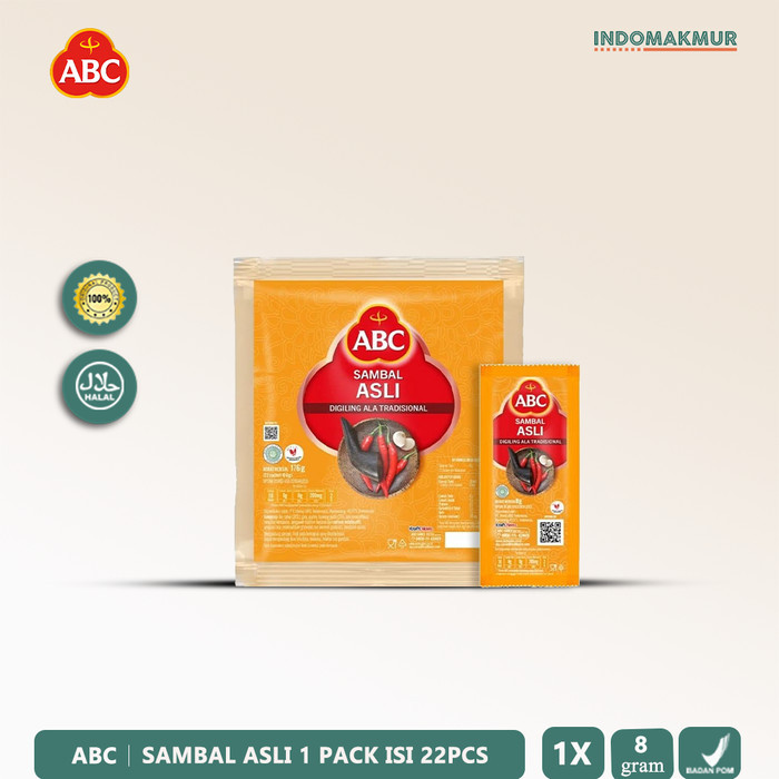 

IDM - ABC Sambal Asli Sachet - 22pcs