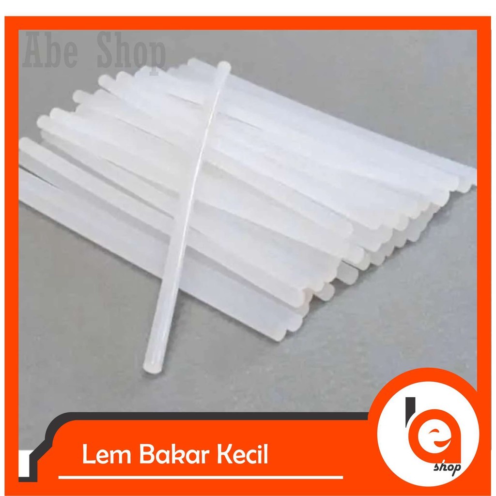 

Lem Bakar Kecil Refill Lem Tembak Kecil 20 CM Isi Lem Refil Abe