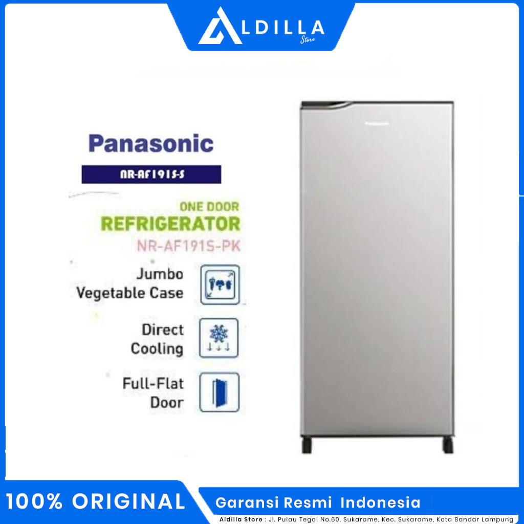 Kulkas Panasonic NR 171 1 Pintu Garansi resmi