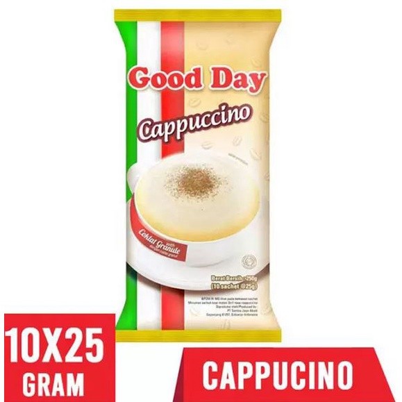 

Good Day Cappucino 25grx 10 sachet