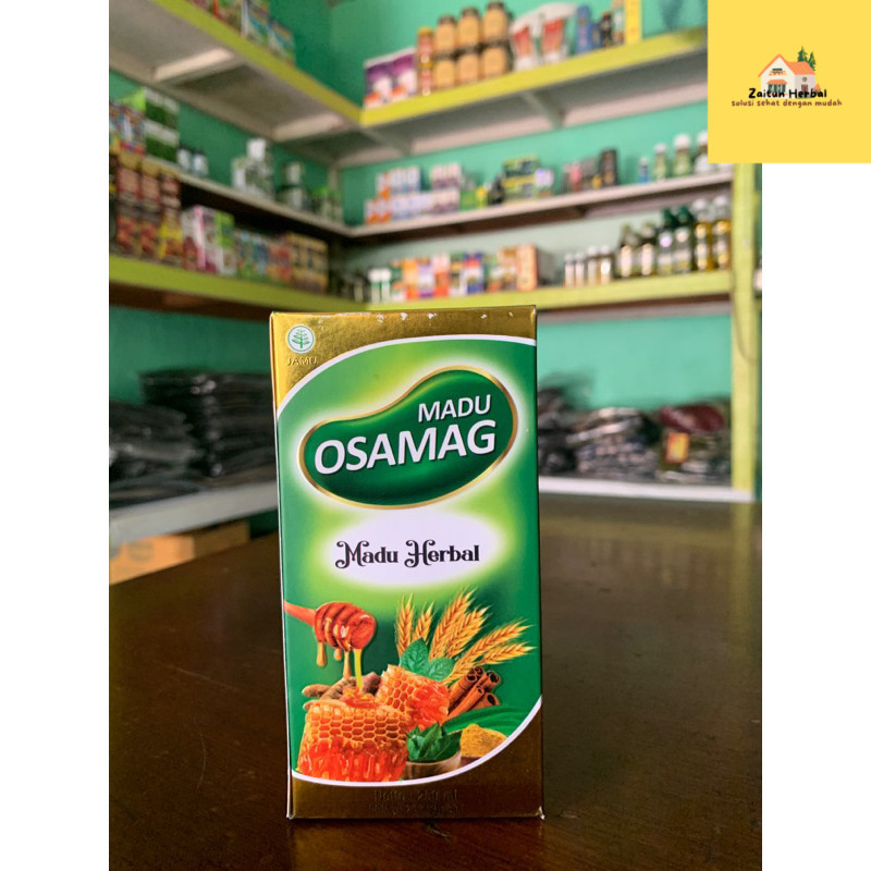 MADU OSAMAG | MADU HERBAL MAG DAN ASAM LAMBUNG 250 ML