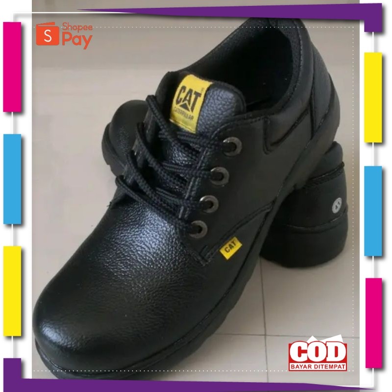 [PREMIUM ORIGINAL] sepatu safety pria tali pendek sepatu safety kerja king tali