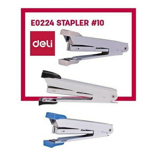 

STAPLER NO.10 HD-10 DELI STAPLES STEPLER HEKTER 0224