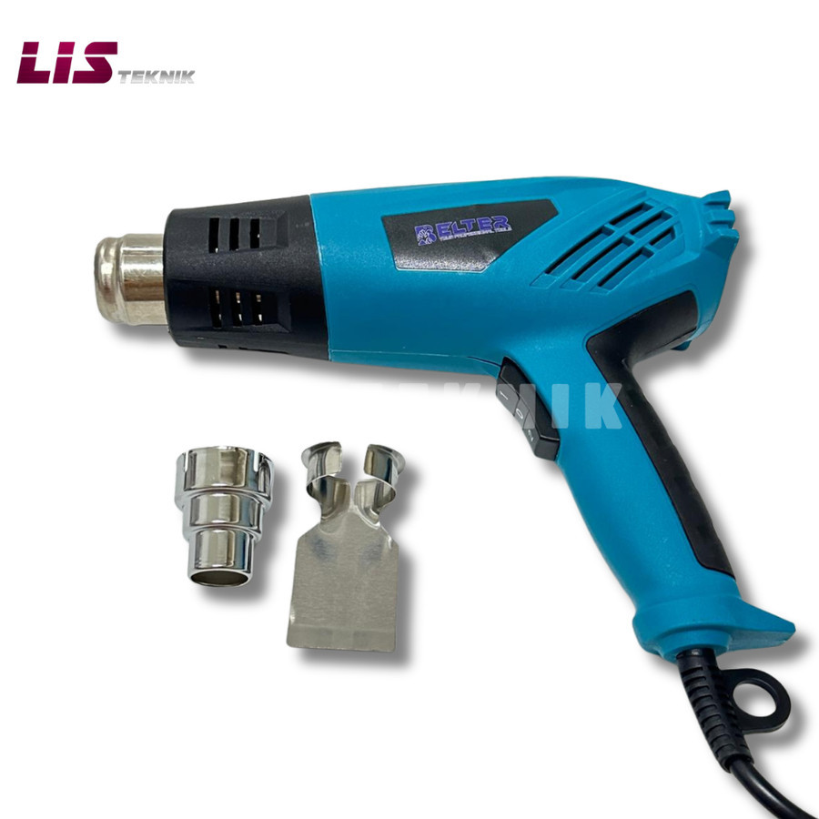 BELTER Hot Gun Air 2000W Heat Gun 220V Mesin Pemanas Plastik Sticker