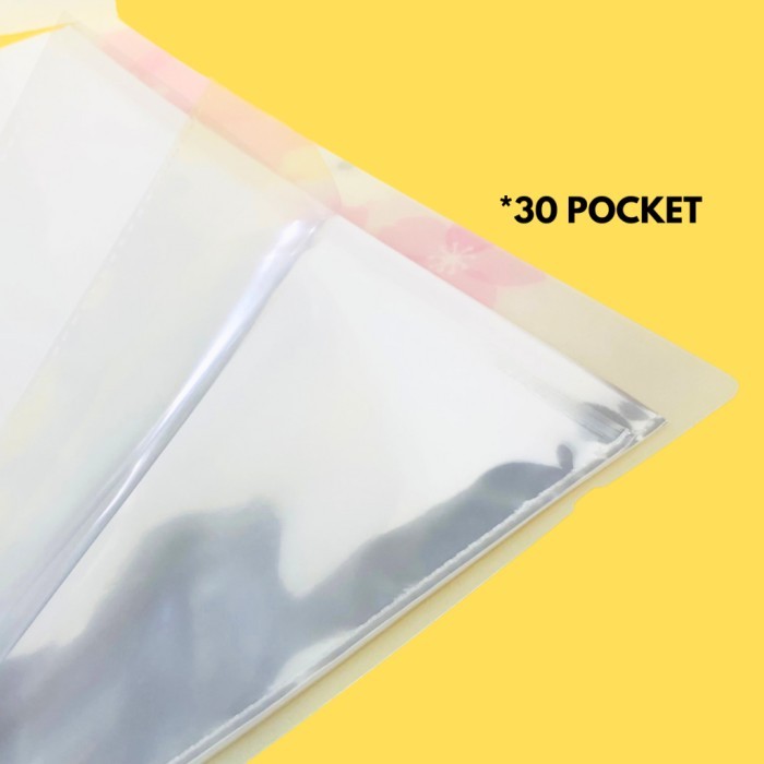 

Display Book M&G Sakura Time ADM945D2 Clear Holder Ukuran A4 Penyimpanan File Dokumen Plastik 30 Halaman Map File - Display Book M&G