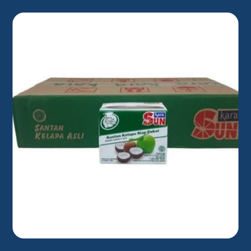 

Santan Sun kara 200ml x 12pcs dus an