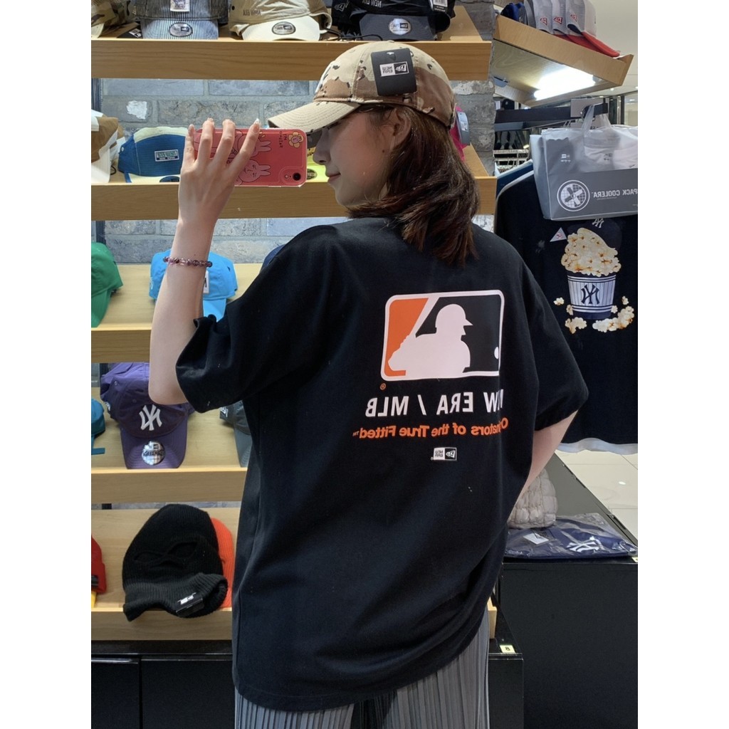 KAOS MLB PREMIUM MIROR COTTON 20'S KAOS MLB FULLTAG KAOS COWOK KAOS CEWEK TSHIRT CASUAL READY STOK