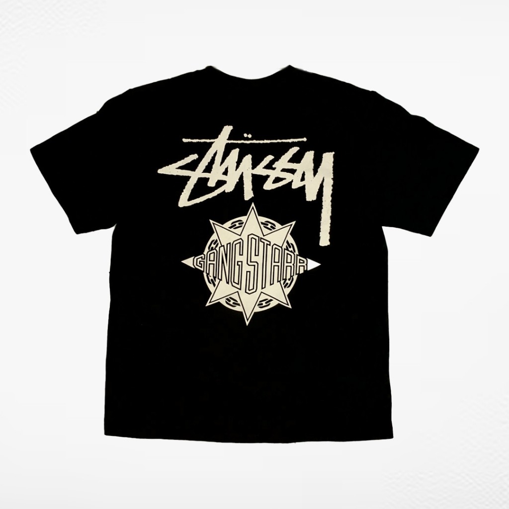 Stussy T-Shirt Original - Kaos Lengan Pendek Pria - Black