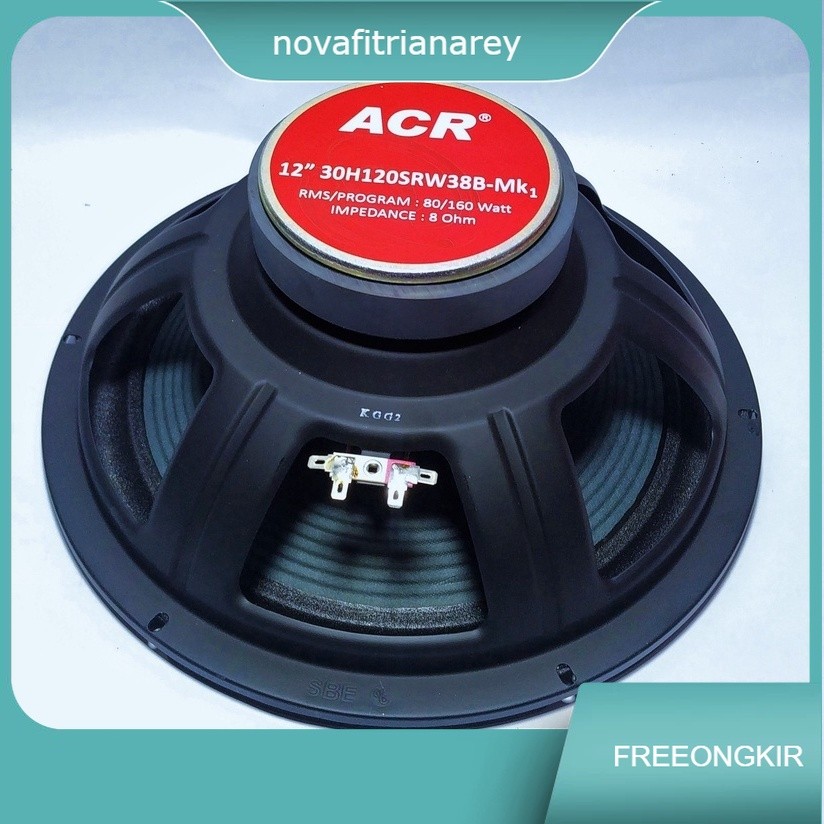 Speaker woofer 12 inch ACR Pro 30H12SRW38B
