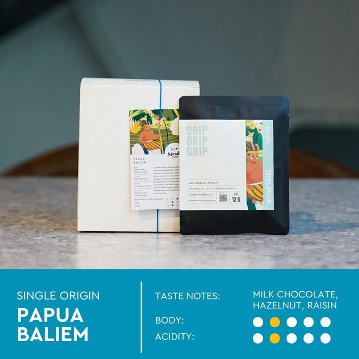 

Drip Bag Strada coffee On The Go - Toraja - Papua