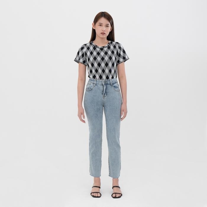 VIERLIN - Jeans 259 - UNFINISH JEANS | JEANS HIGHWAIST JEANS BAGGY JEANS BOYFRIEND JEANS SKINNY JEAN