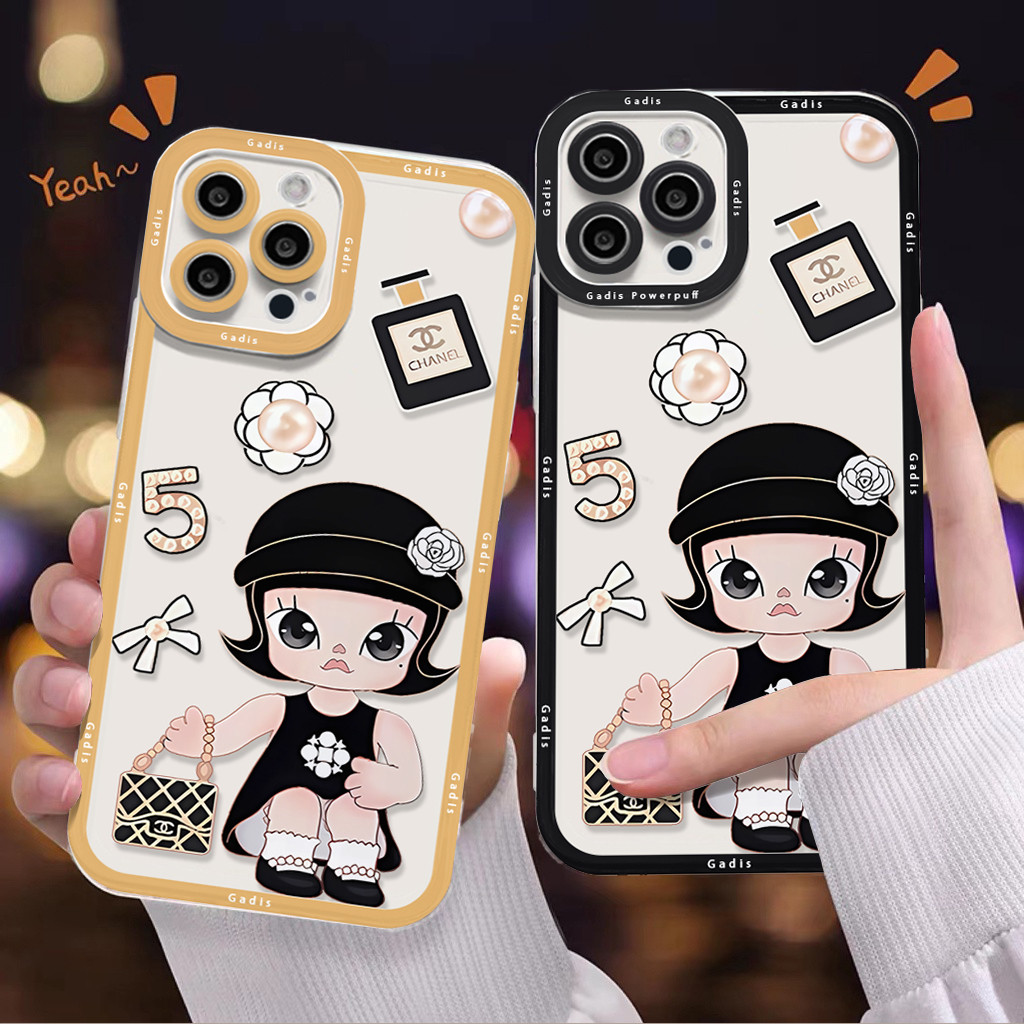 Transparent Tpu SILICONE Soft Case POP MART Untuk OPPO reno A18 A3S A5S A15 A54 A53 A57 5 A12 A38 A1
