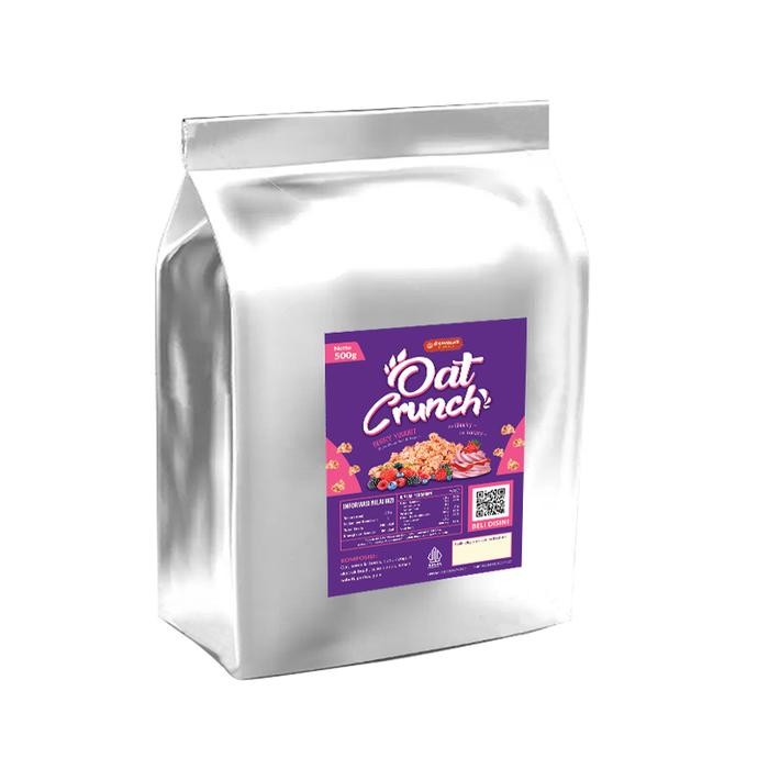 

[Best Seller] Granola 500gr Berry Yogurt Oat Crunch - berry500