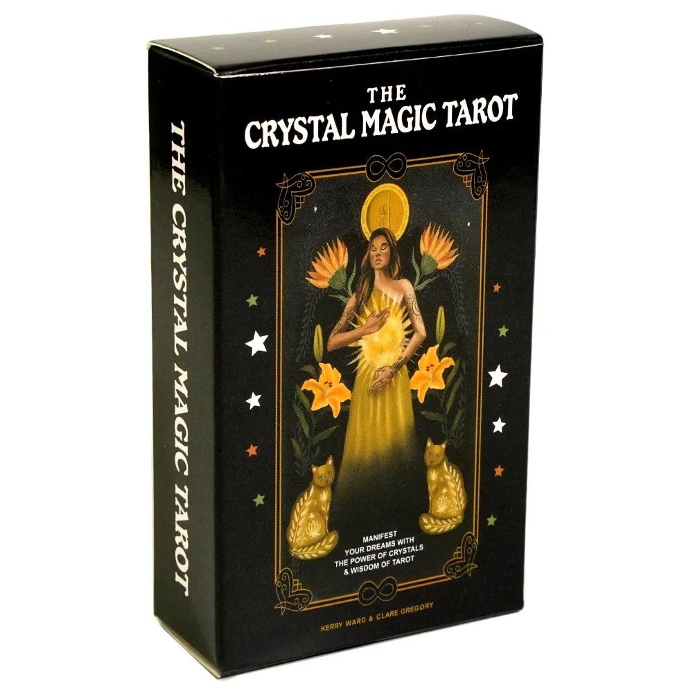 The Crystal Magic Tarot Understand and Control Your Fate with Tarot 78 Cards Tarot Deck PDF Guideboo