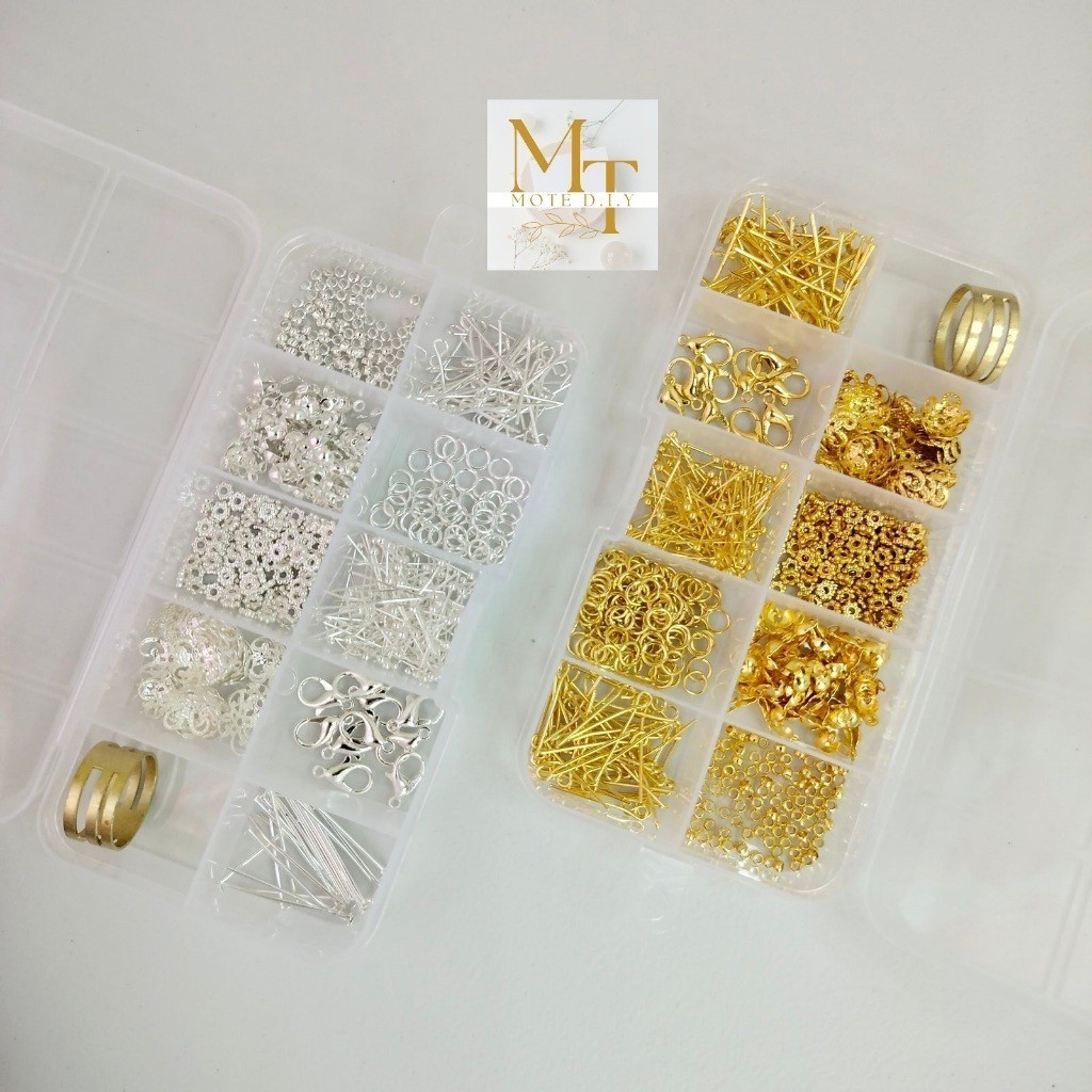 Paket DIY - [600] Paket Kit DIY Aksesoris/ Paket Diy Aksessoris Gelang & Kalung Bahan Premium