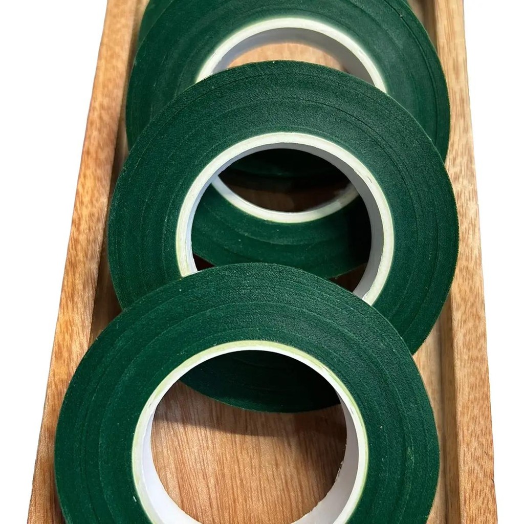 

FLORAL TAPE ￼Floral Tape 20 30 yard Selotip Daun Selotip Batang Hijau Coklat Brown Cokelat Green