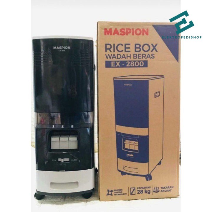 Maspion - Rice Box 28 Kg EX2800